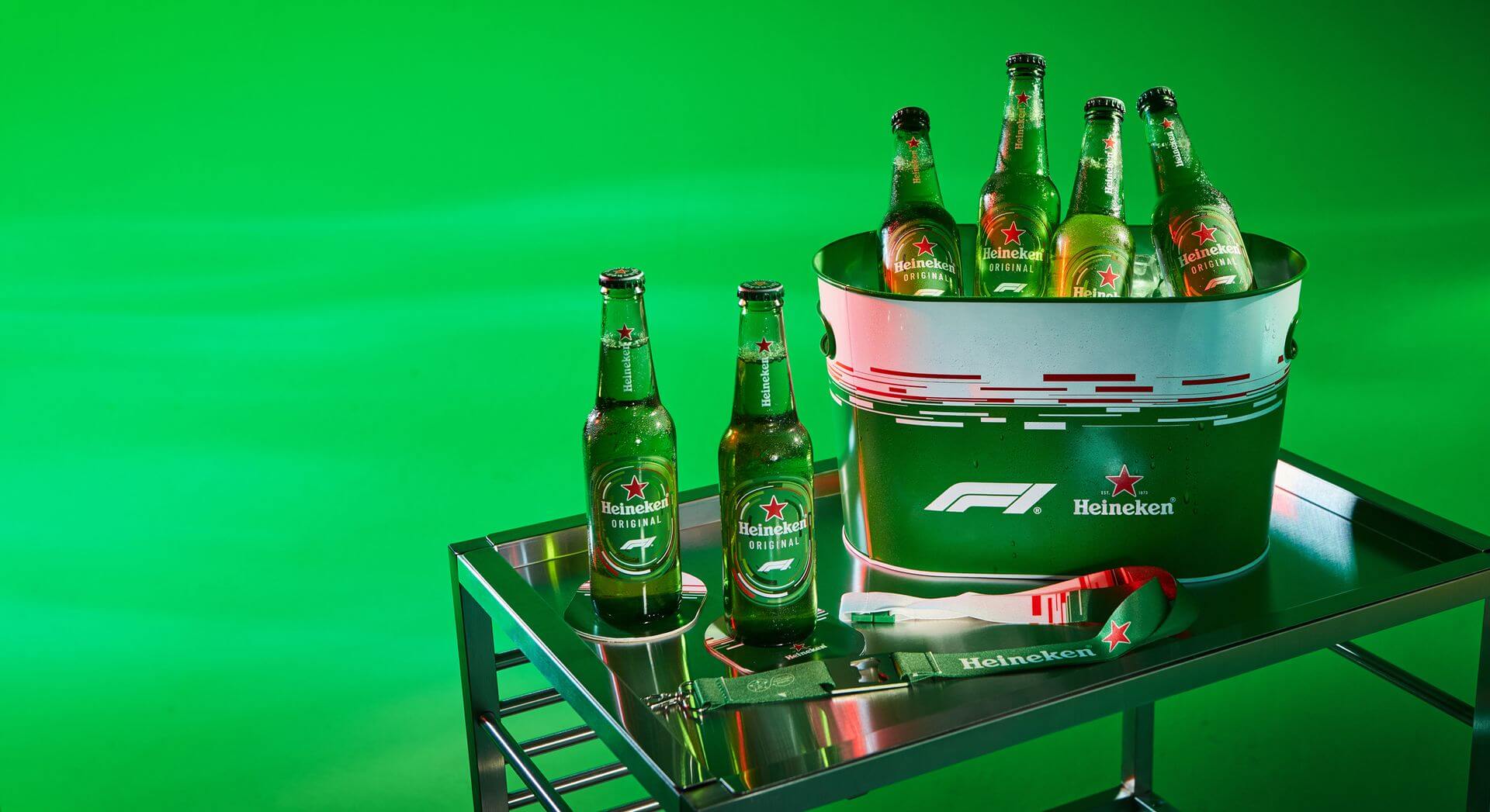 Heineken F1 product range